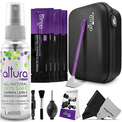 Altura Photo Camera & Lens Cleaning Kit For Dslr Lenses, Aps-c Sensors And Lcd